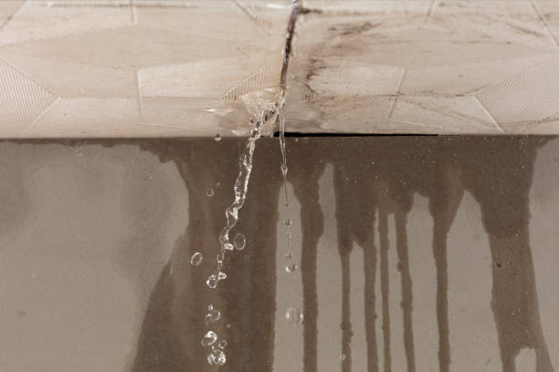 Professional Flood Damage Cleanup technician working in Harrisville, OH